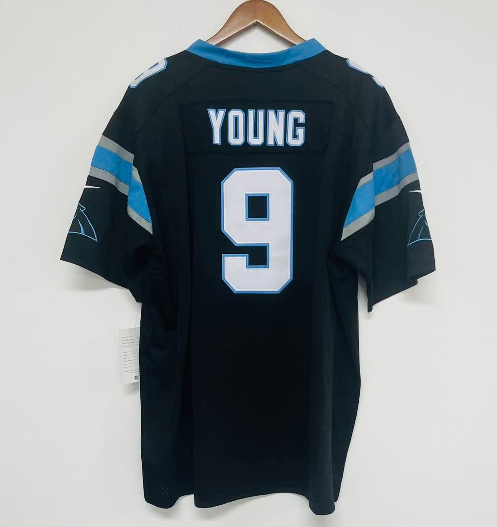 Bryce Young Carolina Panthers Official NFL NIKE Jersey Black product image 2