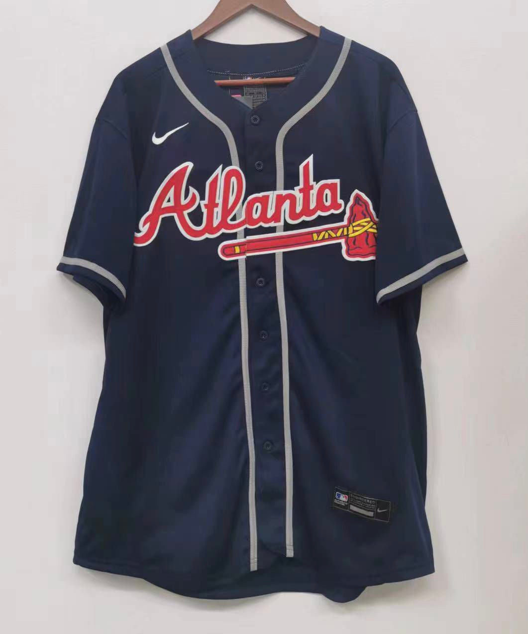 Matt Olson Atlanta Braves Official MLB NIKE Jersey blue product image 2