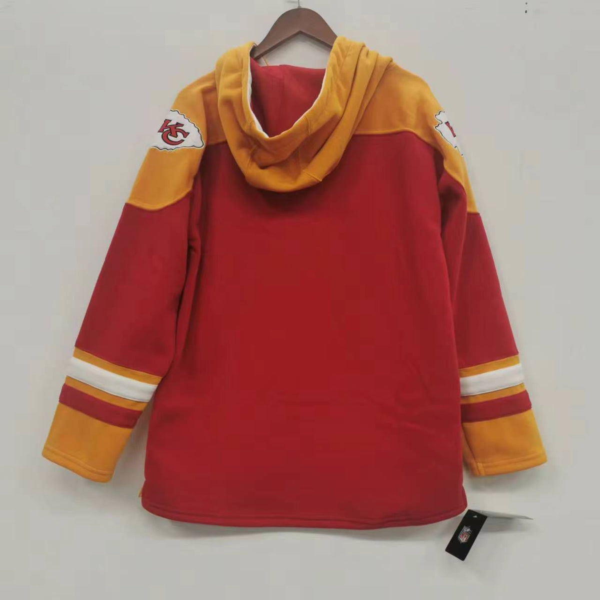 Kansas City Chiefs Hockey style hoodie NFL licensed product image 2