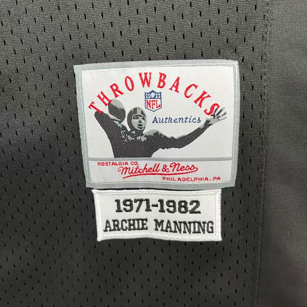 Archie Manning New Orleans Saints Official NFL Mitchell & product image 3
