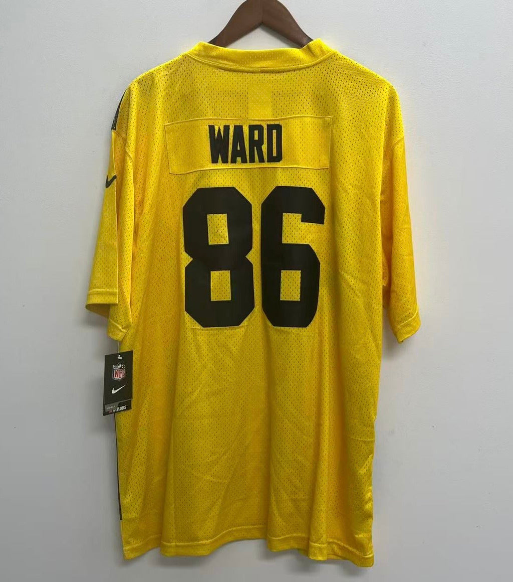 Hines Ward Pittsburgh Steelers NFL Nike Jersey yellow product image 1