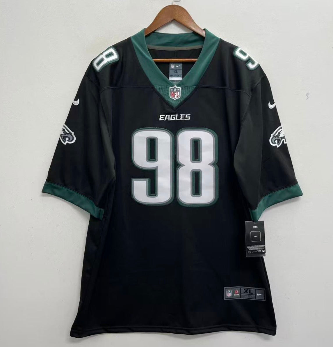 Jalen Carter Philadelphia Eagles official NFL Nike Jersey product image 3