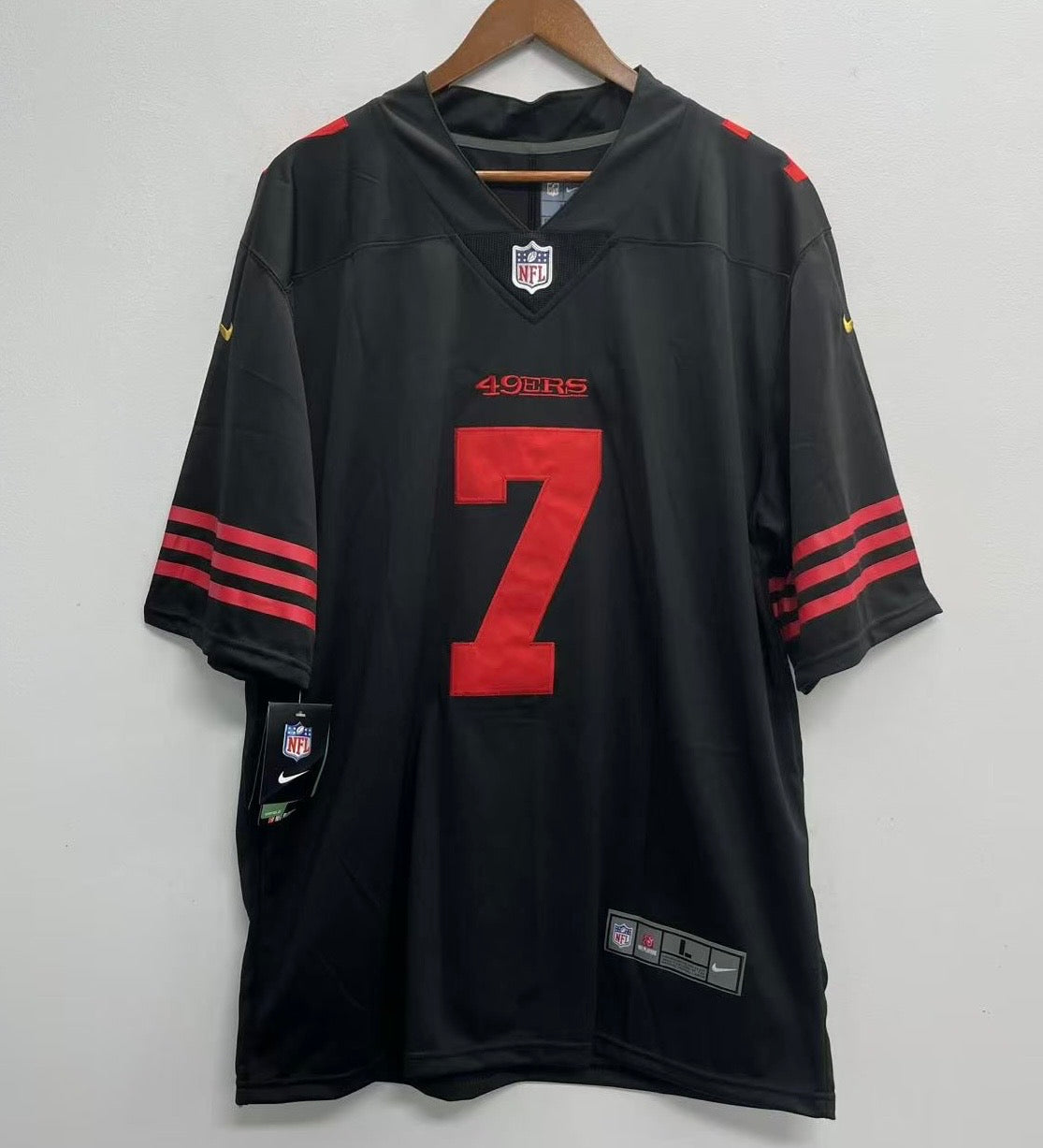 Colin Kaepernick San Francisco 49ers black Nike NFL Jersey product image 3