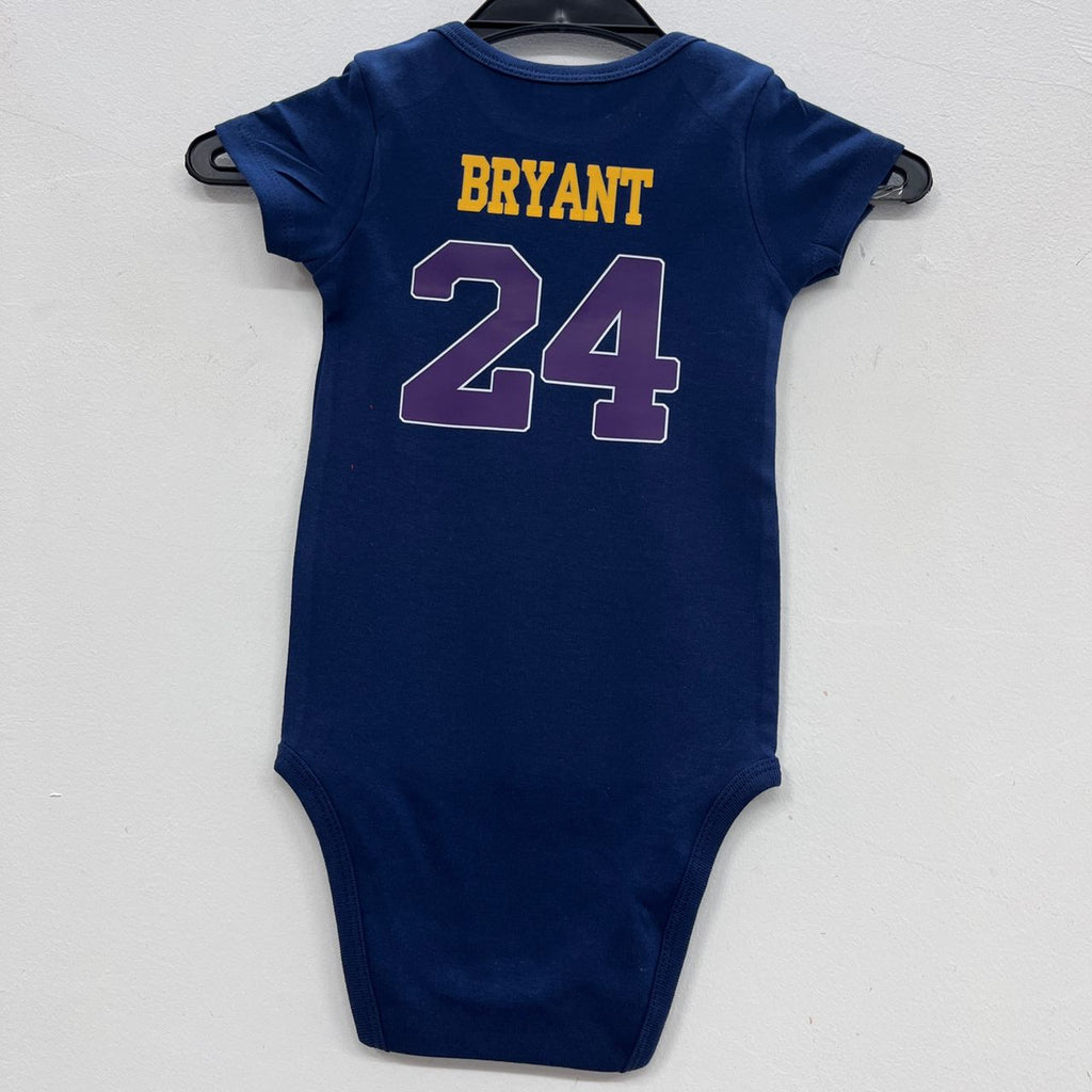 Kobe Bryant Los Angeles Lakers baby onesie creeper snap product image 1