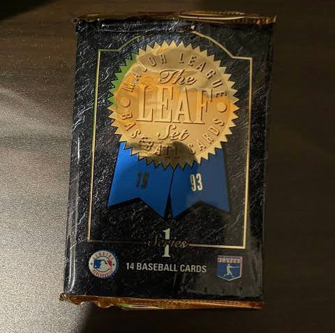 1993 Leaf baseball Series 1 wax box 36 packs product image 2