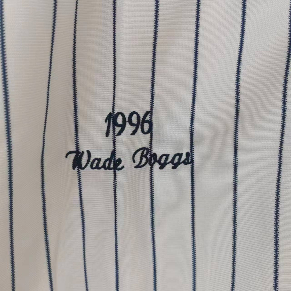 Wade Boggs New York Yankees 1996 World Series Jersey product image 3