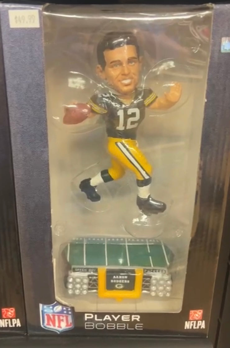 Aaron Rodgers Green Bay Packers Bobblehead Forever product image 1