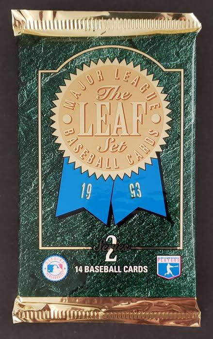 1993 Leaf baseball Series 2 wax box 36 packs product image 2