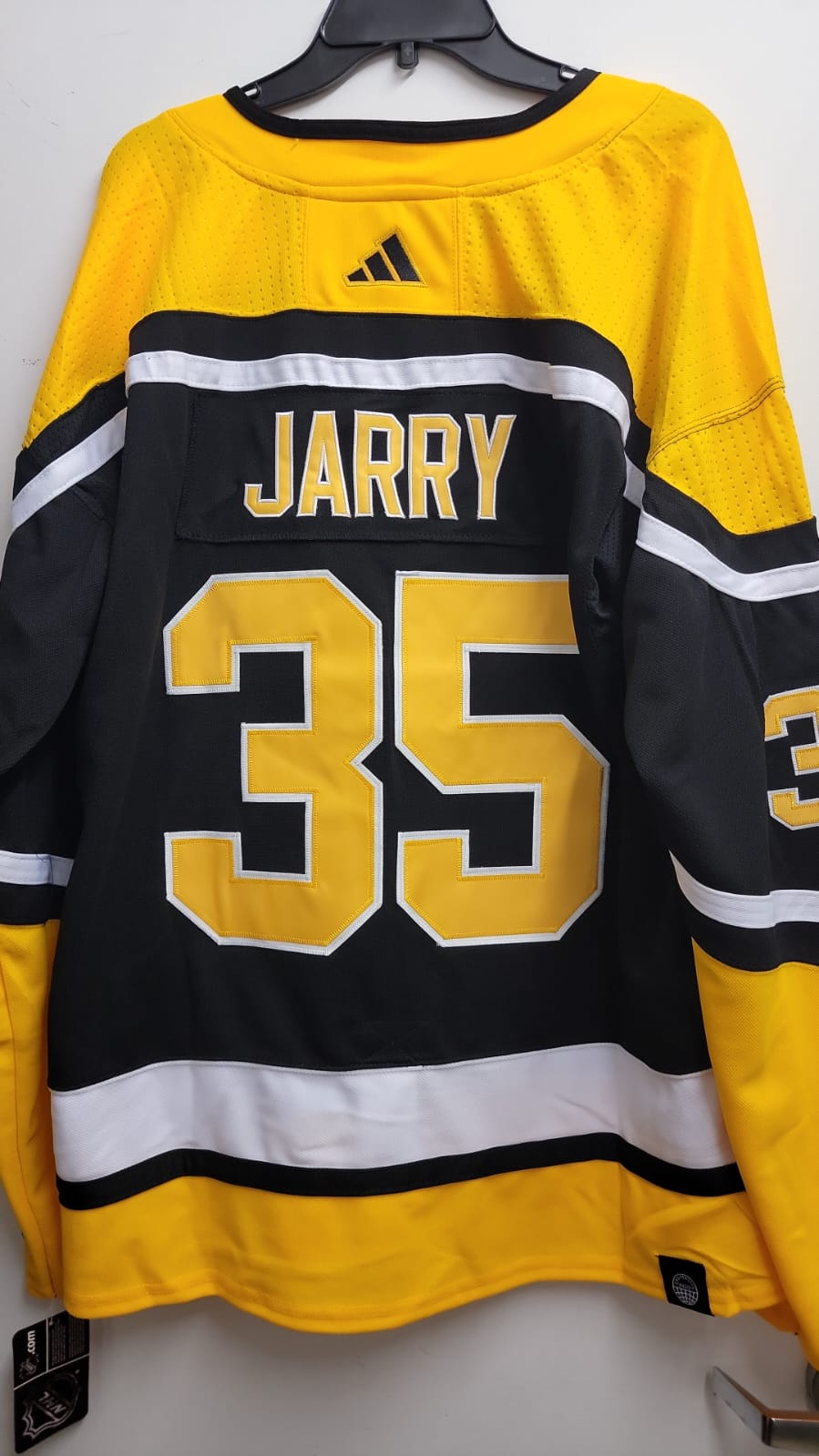 Tristan Jarry Pittsburgh Penguins Official Adidas NHL Jersey product image 1