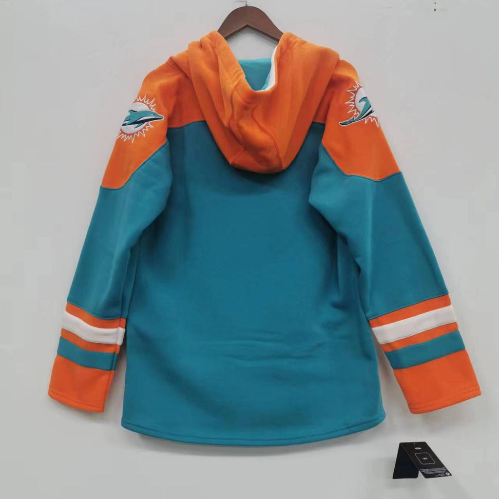 Miami Dolphins NFL Hockey style hoodie product image 2