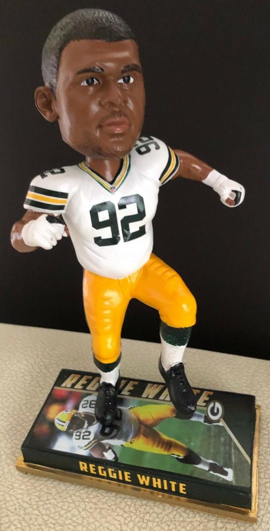 Reggie White Green Bay Packers Bobblehead Forever product image 2