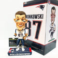 Rob Gronkowski New England Patriots Caricature Bobblehead product image 1