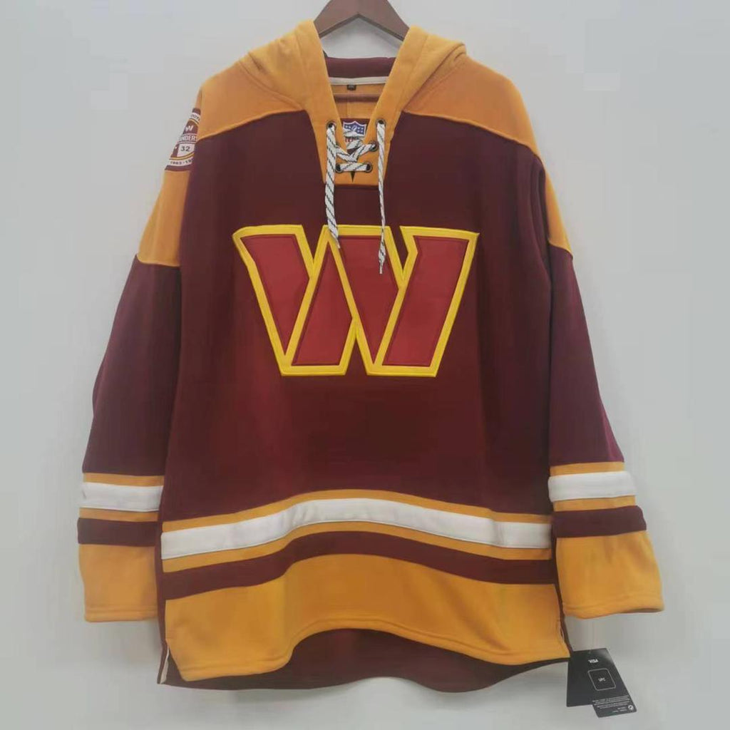 Washington Commanders Hockey style hoodie product image 1