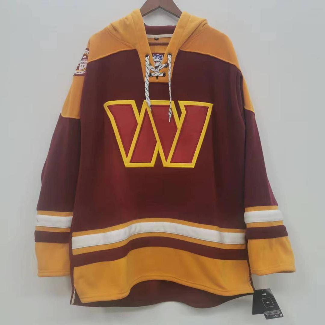 Washington Commanders Hockey style hoodie product image 1