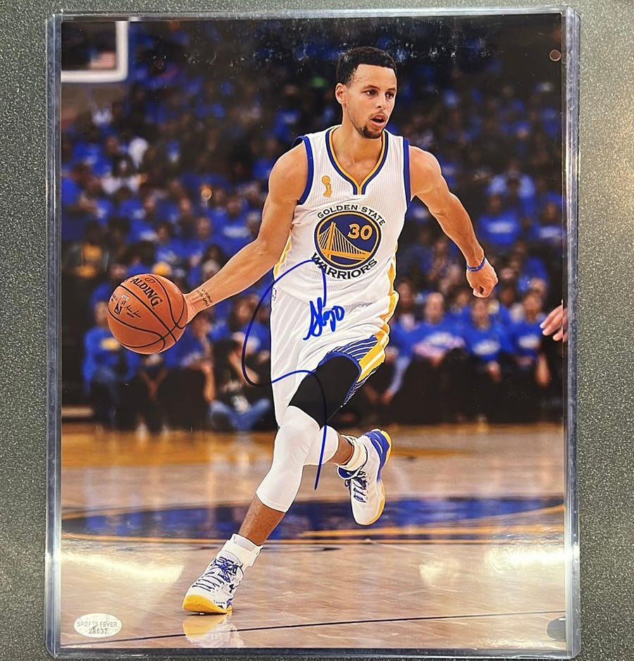 Stephen Curry Golden State Warriors Autographed 8x10 photo product image 1