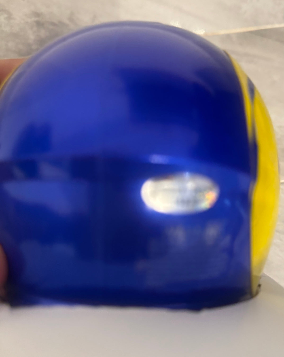 Puka Nacua Autographed Los Angeles Rams Mini Helmet with COA product image 5