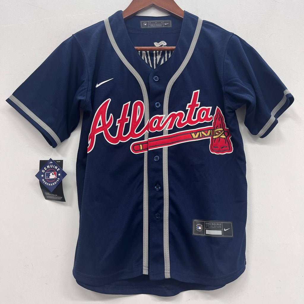 Ronald Acuña Jr. YOUTH Atlanta Braves jersey blue product image 2