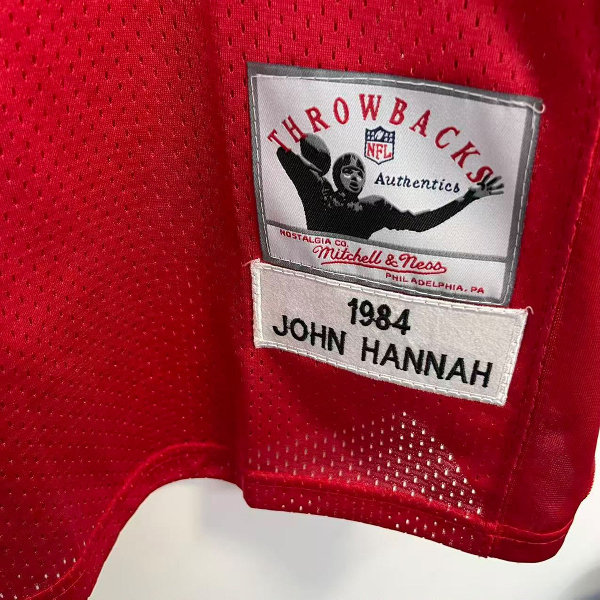 John Hannah New England Patriots NFL Mitchell & Ness Jersey product image 4