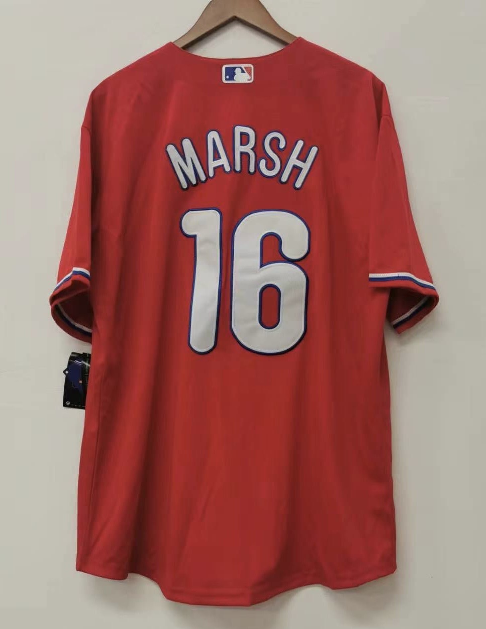 Brandon Marsh Philadelphia Phillies Official MLB Jersey Nike product image 1