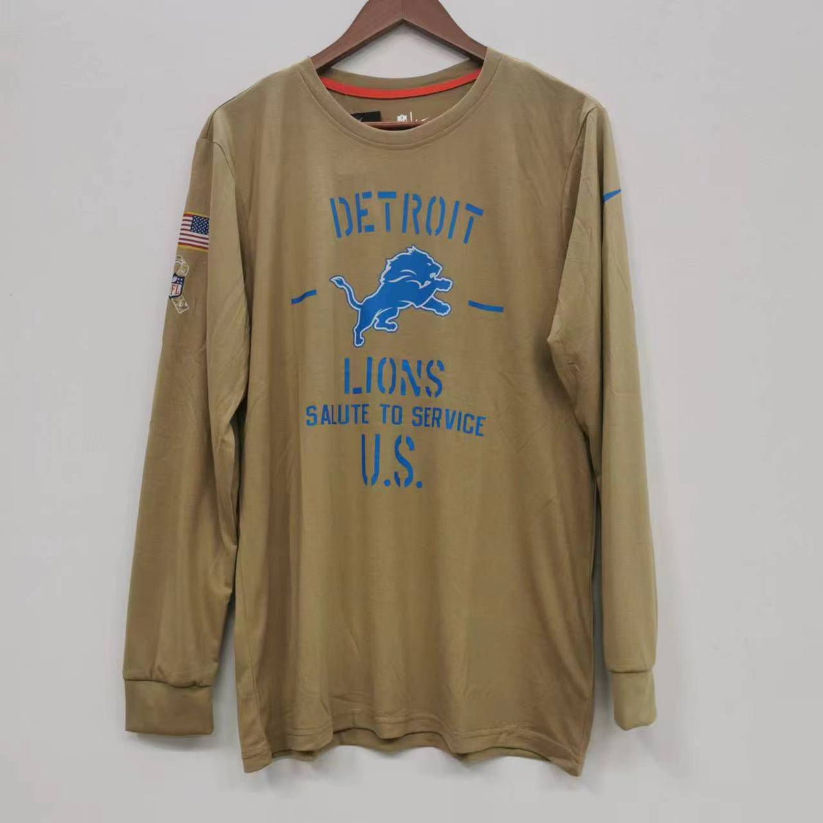 Detroit Lions Salute to Service long sleeve shirt product image 1