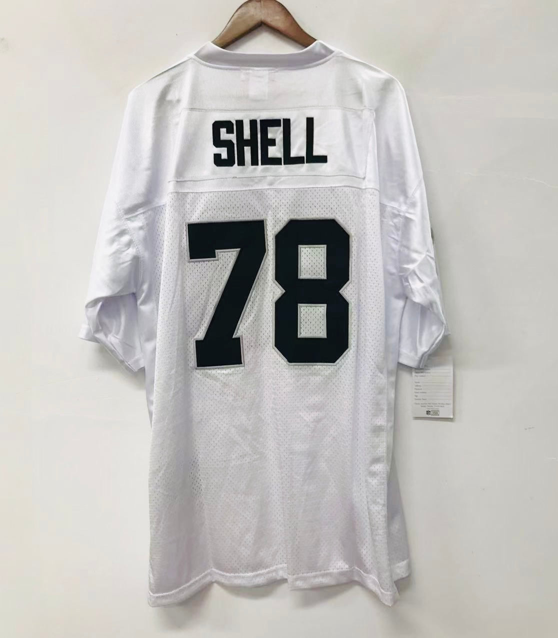 Art Shell Oakland Raiders NFL Mitchell & Ness Jersey white product image 2