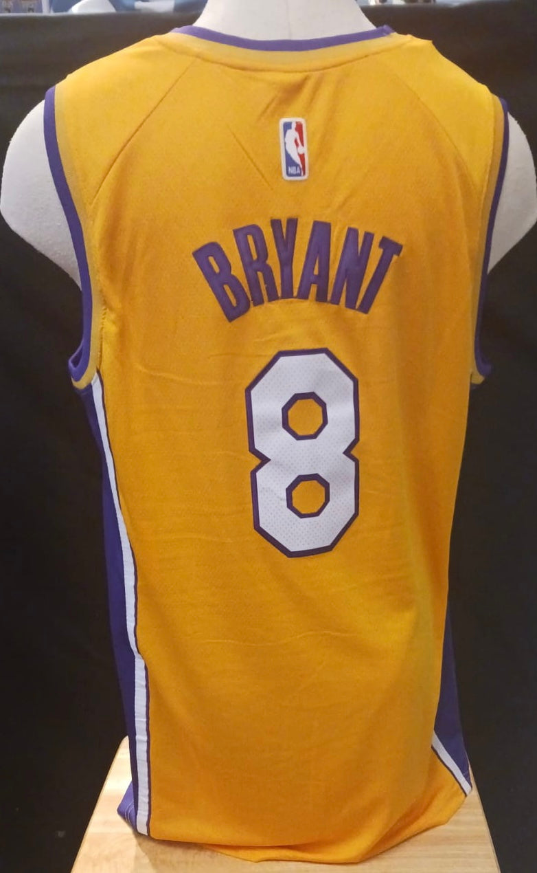Kobe Bryant Los Angeles Lakers Jersey #8 Yellow Nike product image 1