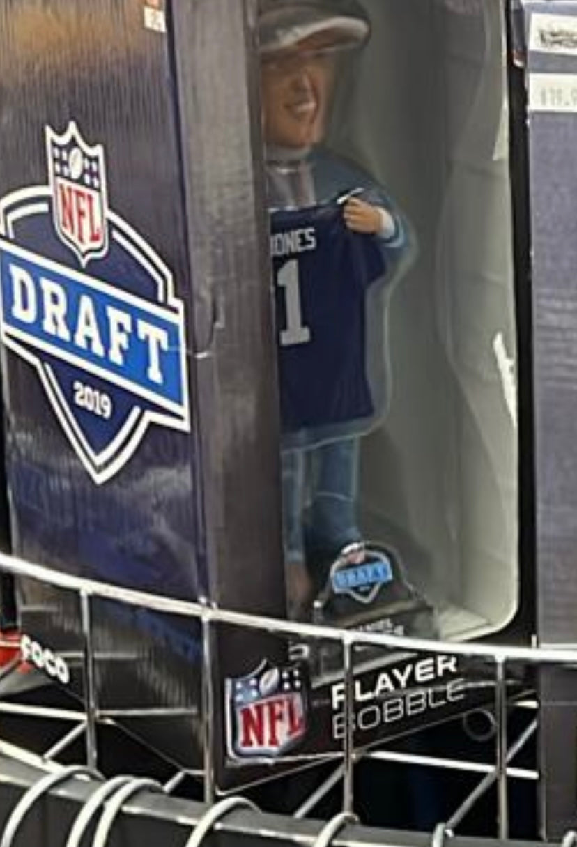 Daniel Jones New York Giants Draft Day Bobblehead Forever product image 2