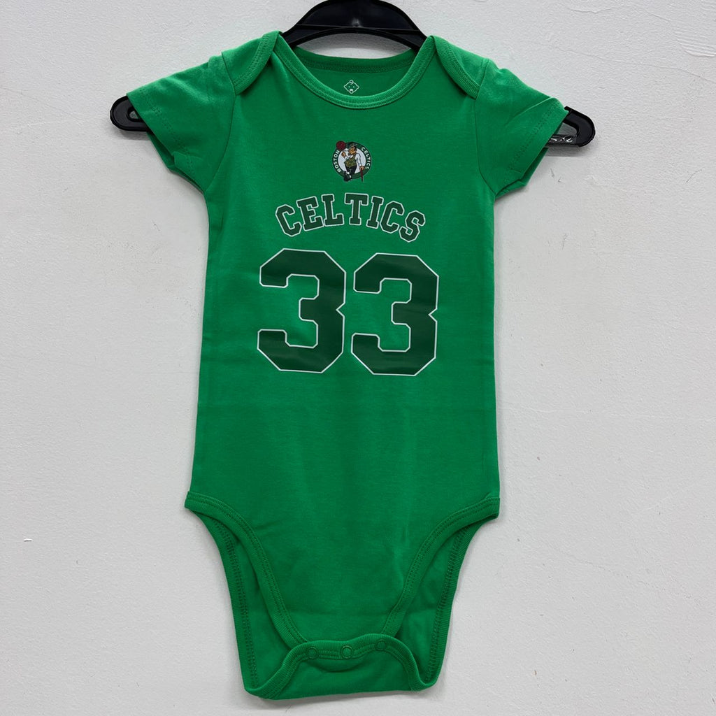 Larry Bird Boston Celtics baby onesie creeper snap suit b/t product image 2