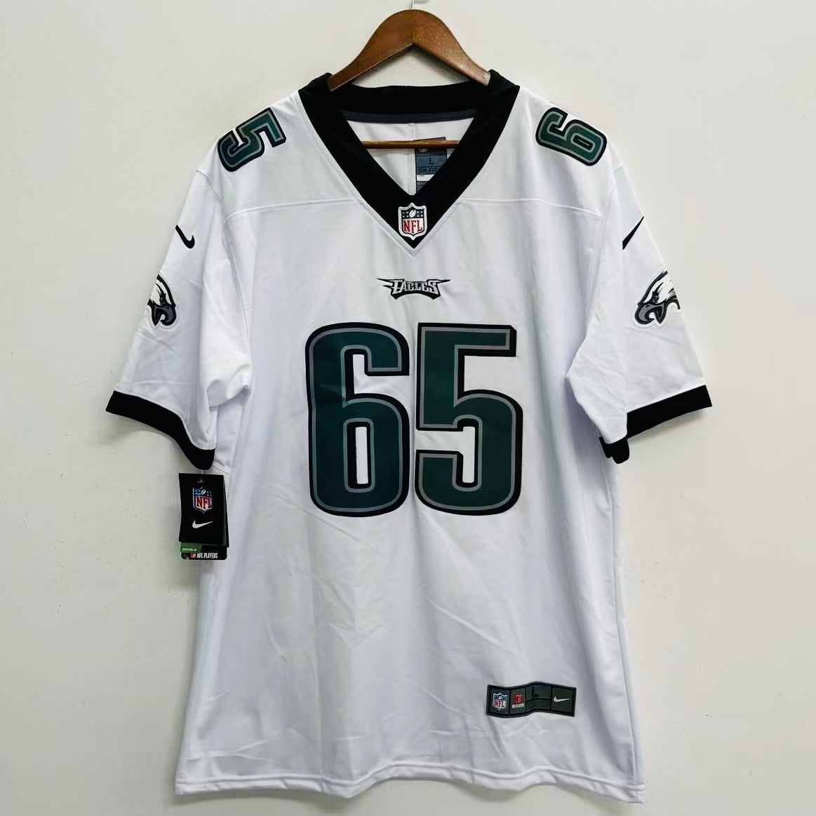 Lane Johnson Philadelphia Eagles Nike NFL Jersey White product image 3
