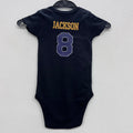 Lamar Jackson Baltimore Ravens baby onesie creeper snap product image 1