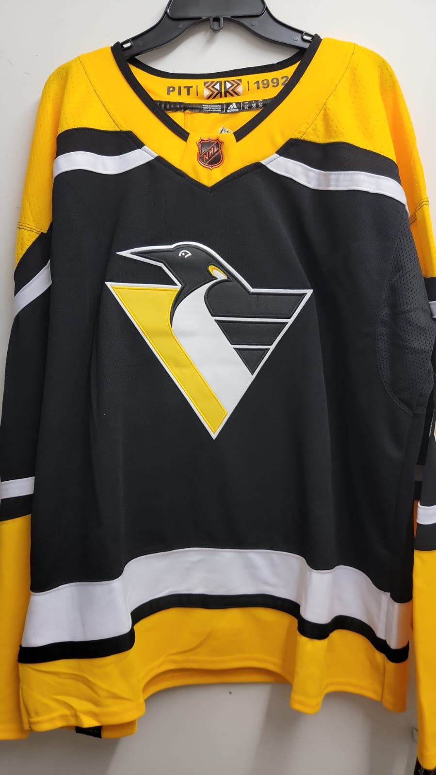 Tristan Jarry Pittsburgh Penguins Official Adidas NHL Jersey product image 2