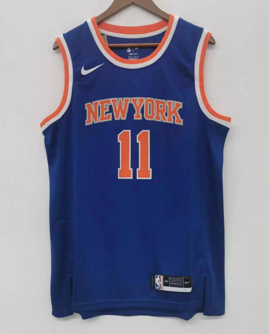 Jalen Brunson New York Knicks Official NBA Jersey Nike blue product image 2