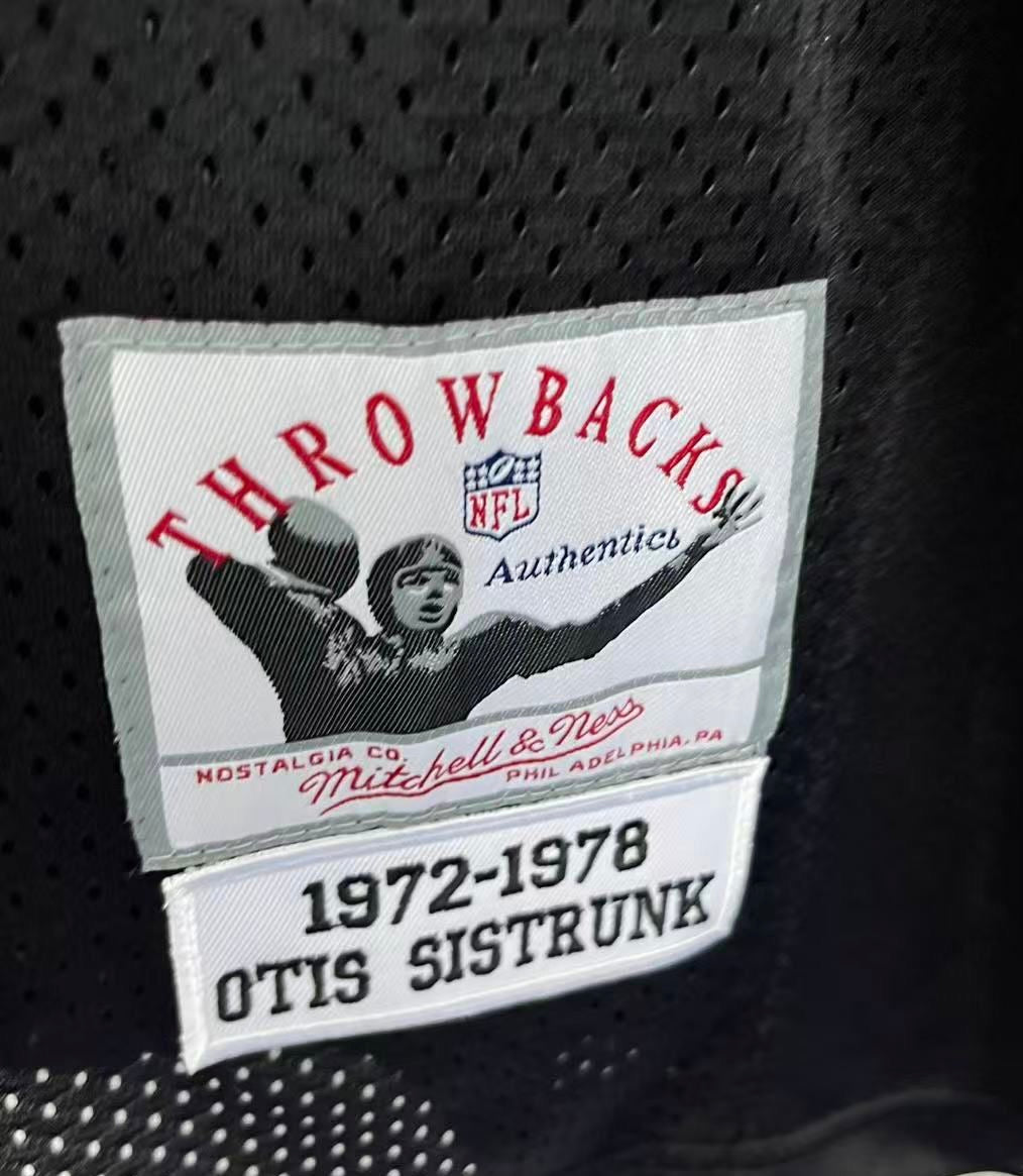 Otis Sistrunk Oakland Las Vegas Raiders Mitchell & Ness product image 4