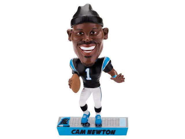 Cam Newton Carolina Panthers Caricature Bobblehead Forever product image 1