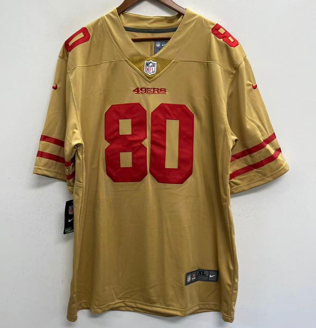 Jerry Rice San Francisco 49ers Nike NFL Jersey gold product image 2