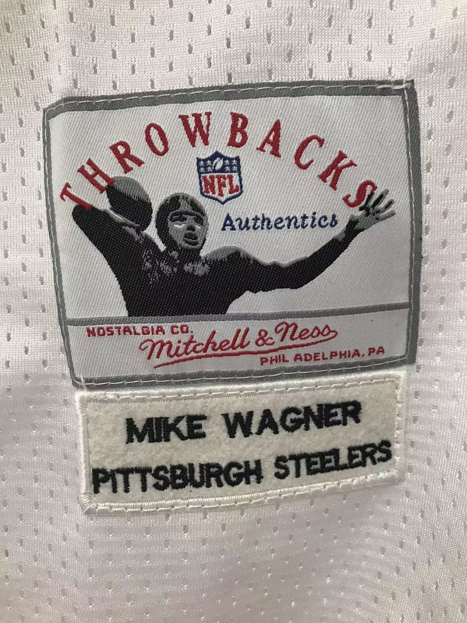 Mike Wagner Pittsburgh Steelers Official NFL Mitchell & product image 3