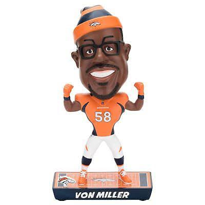 Von Miller Denver Broncos Caricature Bobblehead Forever product image 1