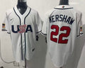 Clayton Kershaw Team USA Baseball Jersey Nike white product image 1