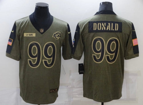 Aaron Donald Los Angeles Rams Salute to Service NFL Jersey product image 1