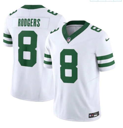 Aaron Rodgers New York Jets 2023 retro Nike NFL Jersey product image 1