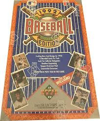 1992 Upper Deck baseball wax box 36 packs product image 1