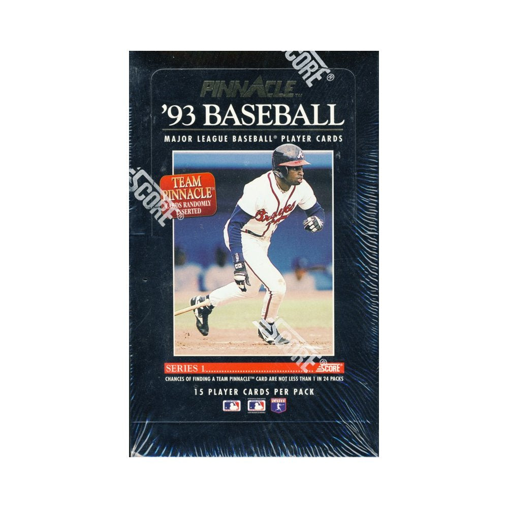 1993 Pinnacle baseball Series 1 wax box 36 packs product image 1