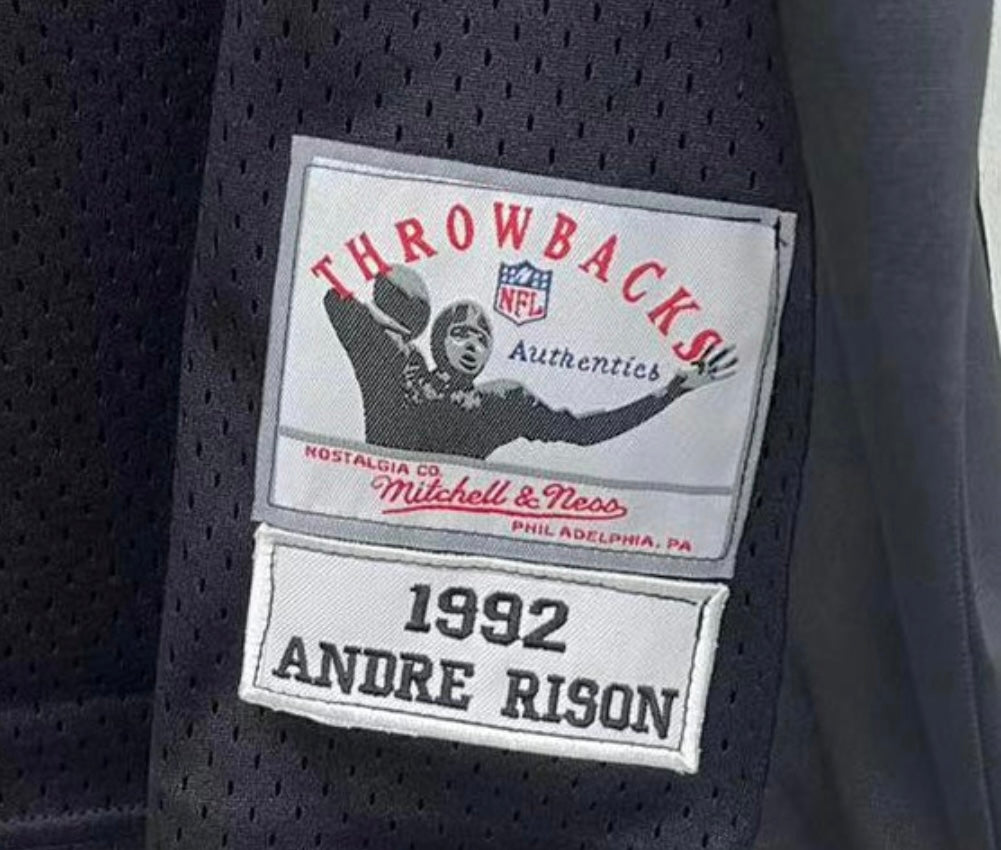 Andre Rison Atlanta Falcons Official NFL Mitchell & Ness product image 3