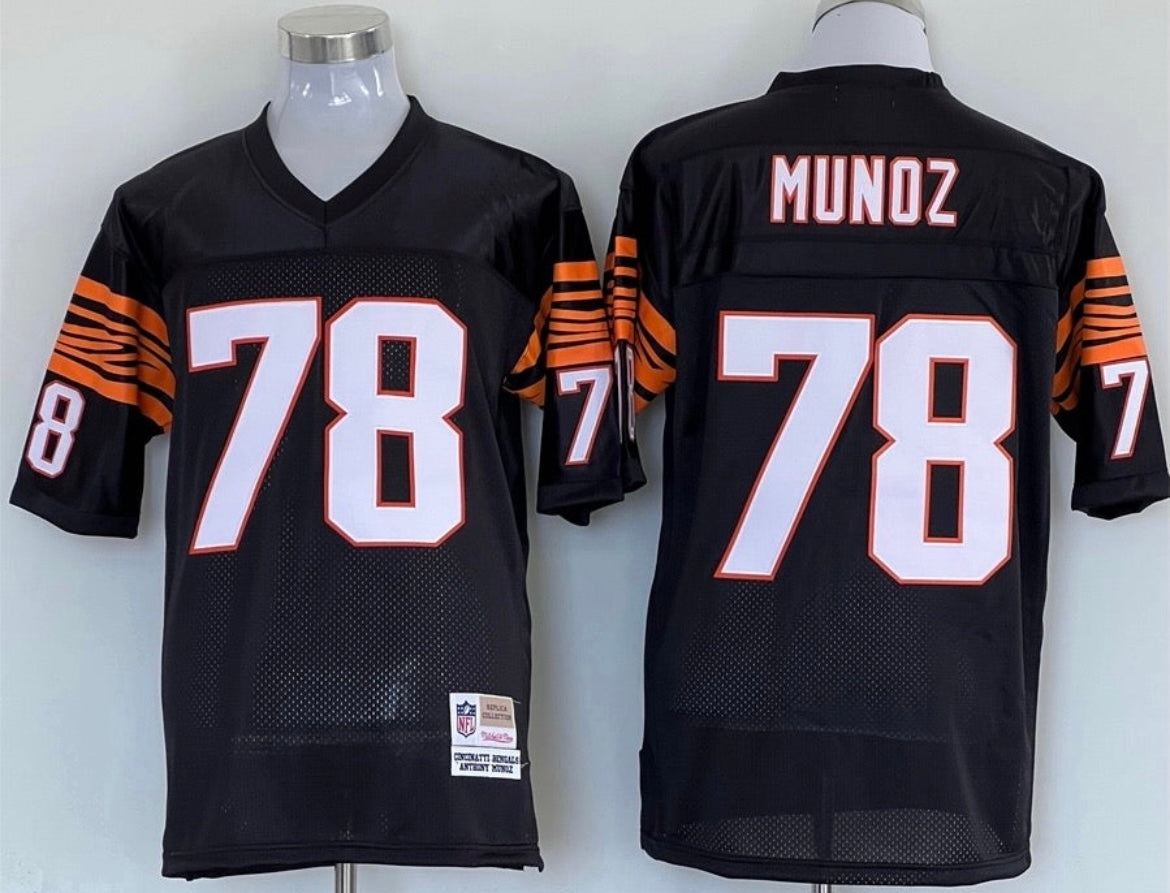 Anthony Munoz Cincinnati Bengals Official NFL Mitchell & product image 1