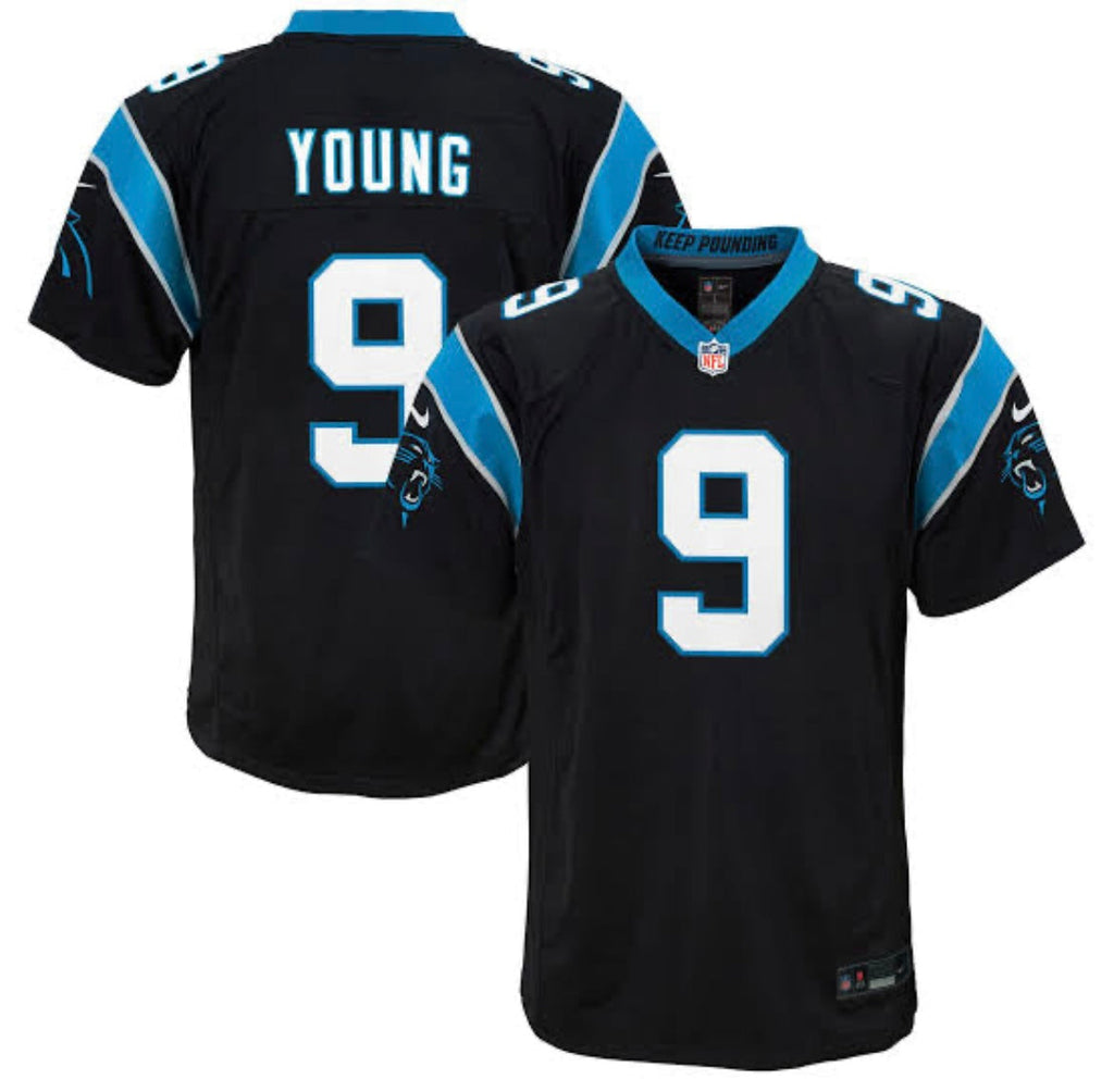 Bryce Young Carolina Panthers Official NFL NIKE Jersey Black product image 1