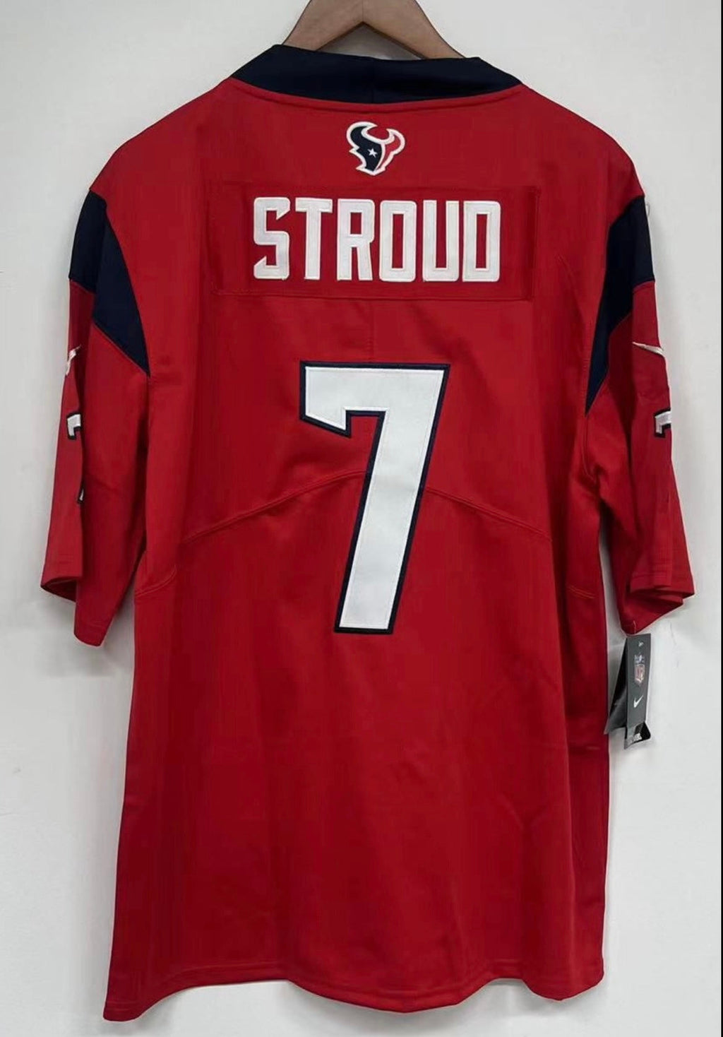 CJ Stroud Houston Texans official NFL Nike jersey Red product image 1