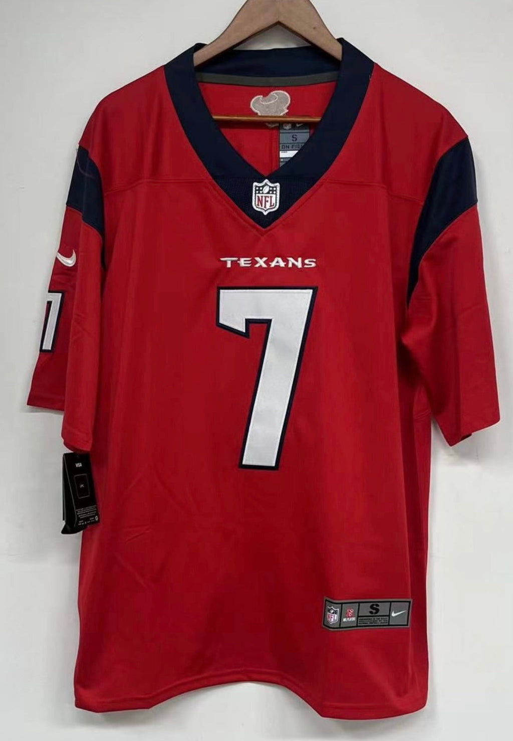 CJ Stroud Houston Texans official NFL Nike jersey Red product image 2