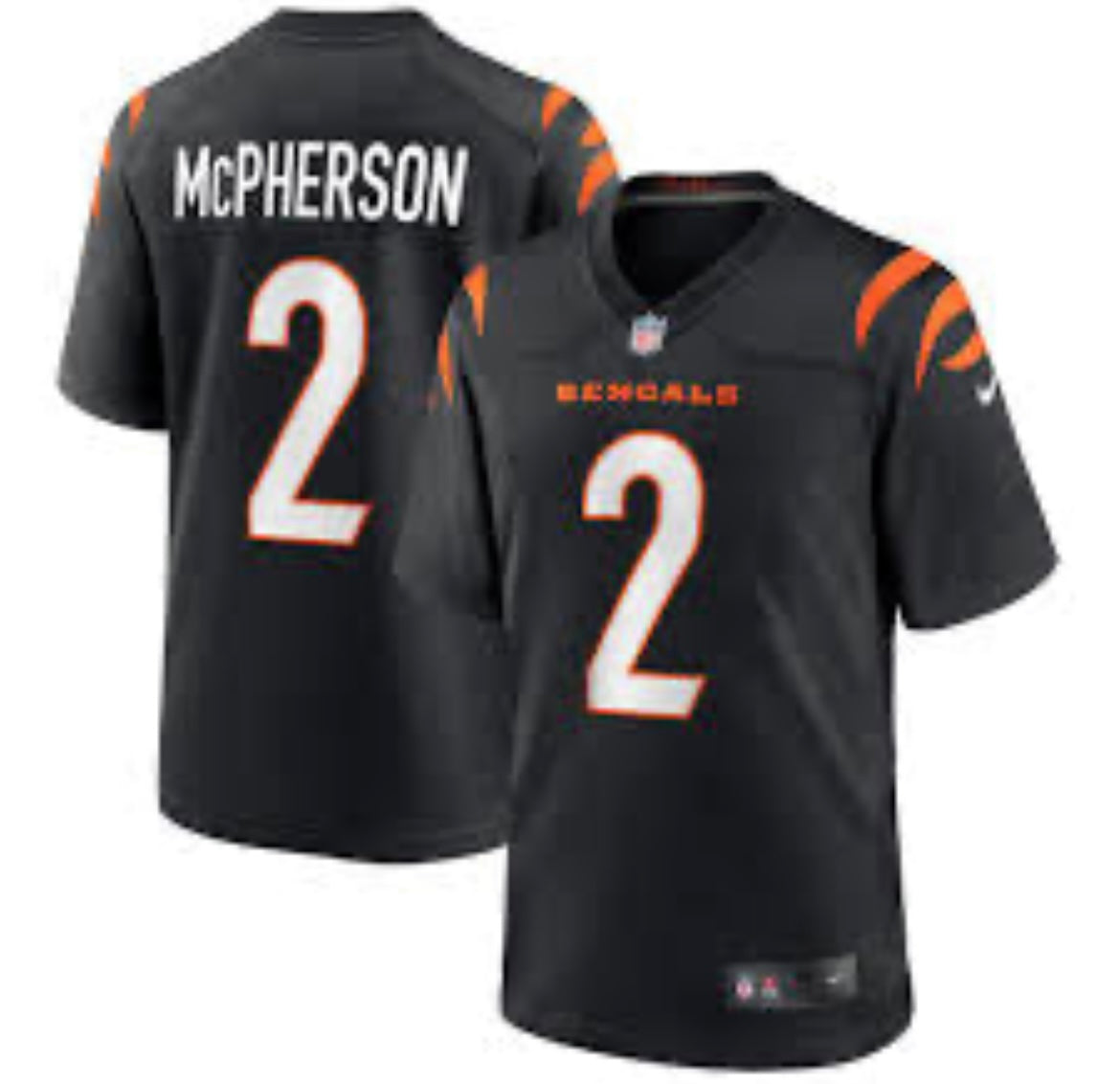 Evan McPherson Cincinnati Bengals NFL Jersey Nike black product image 1