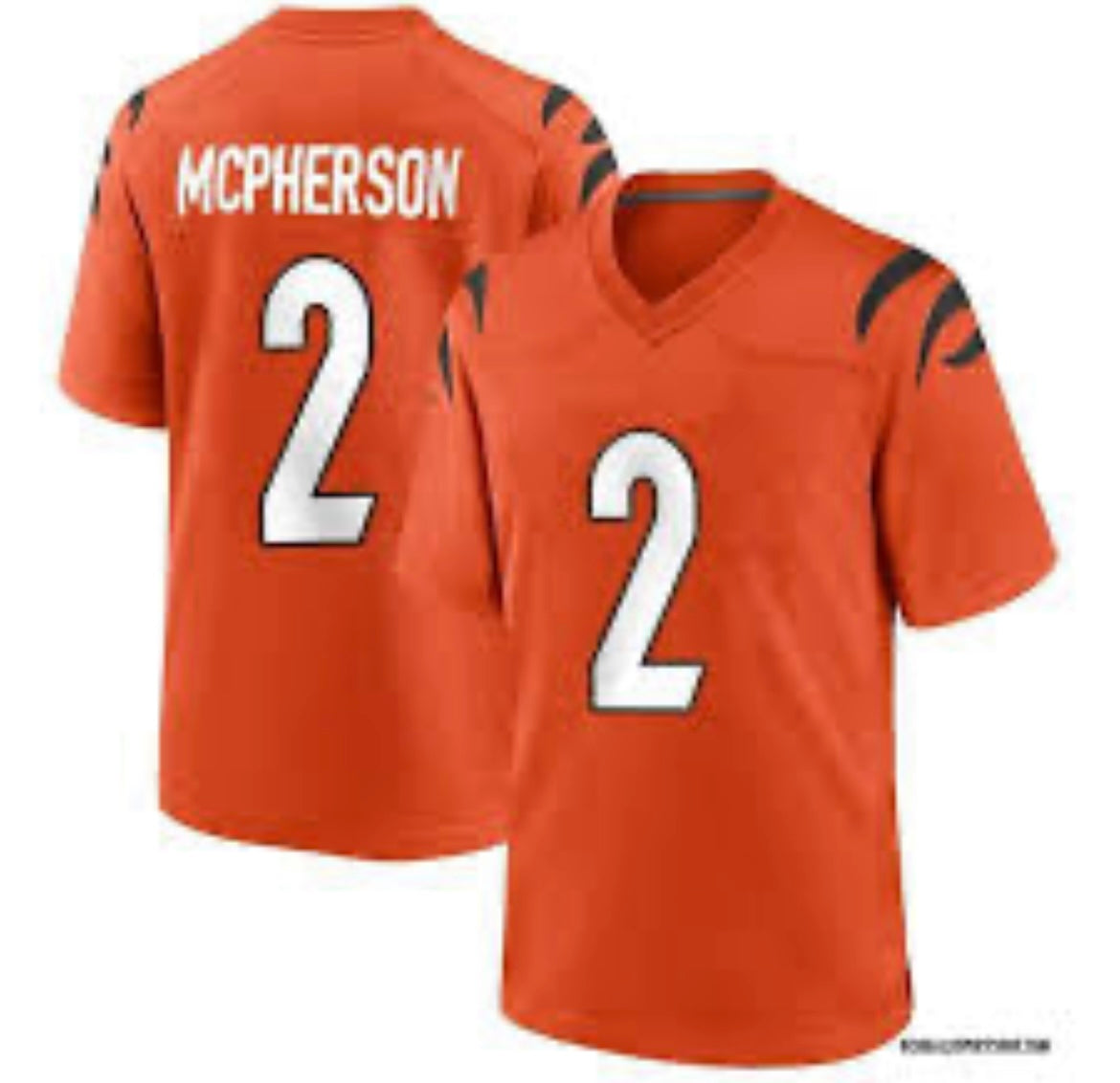Evan McPherson Cincinnati Bengals NFL Jersey Orange Nike product image 1