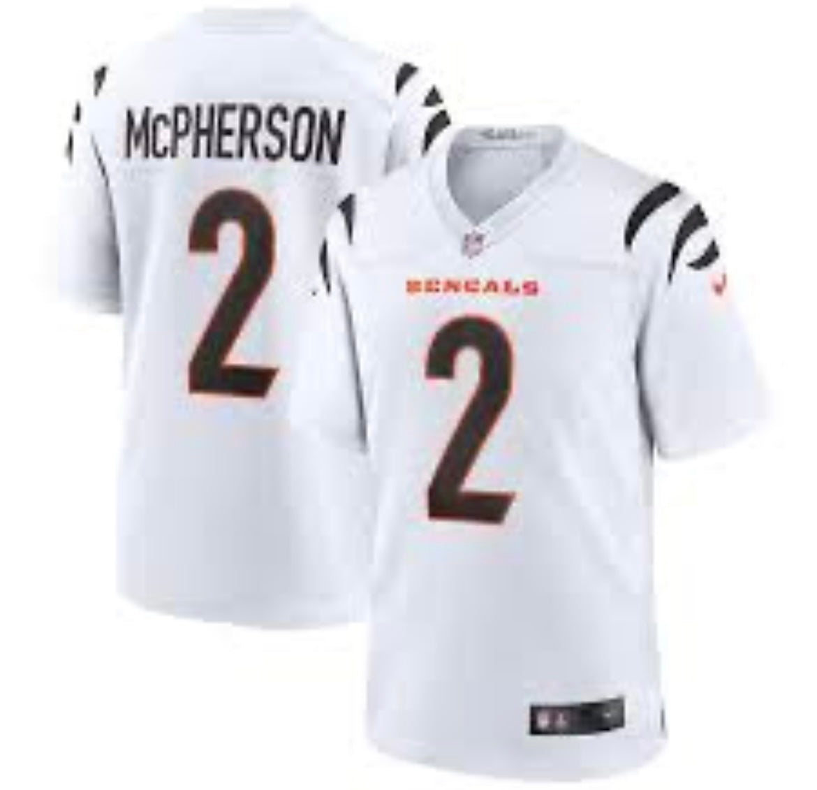 Evan McPherson Cincinnati Bengals NFL Jersey white Nike product image 1
